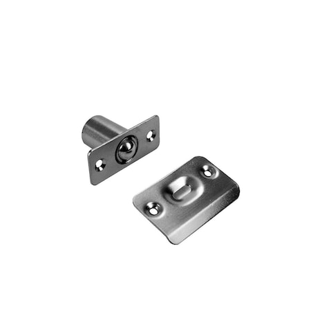 Heat Wave 1714-605 Polished Brass Ball Roller Latch - Polished Brass HE2949738